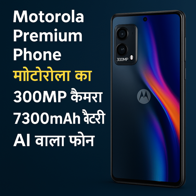 Motorola का नया धमाका: 7700mAh बैटरी और 400MP कैमरे वाला सस्ता 5G स्मार्टफोन, मचाएगा तहलका